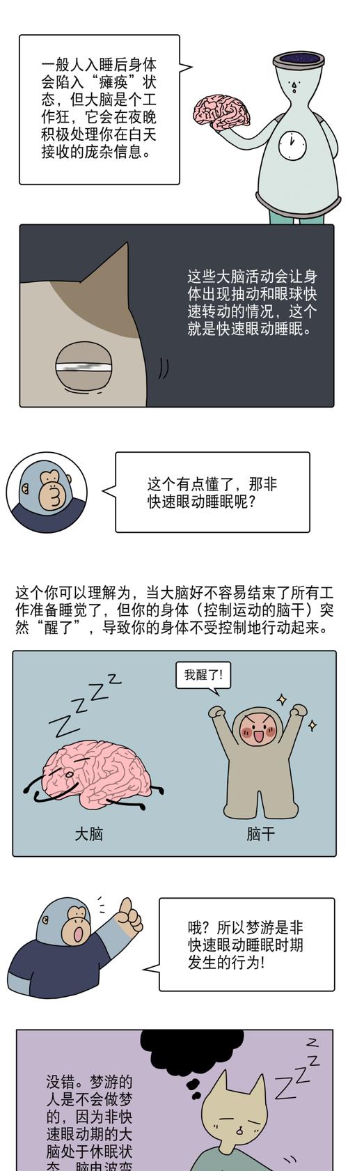 梦游时大脑在做什么(梦游会影响大脑休息吗)