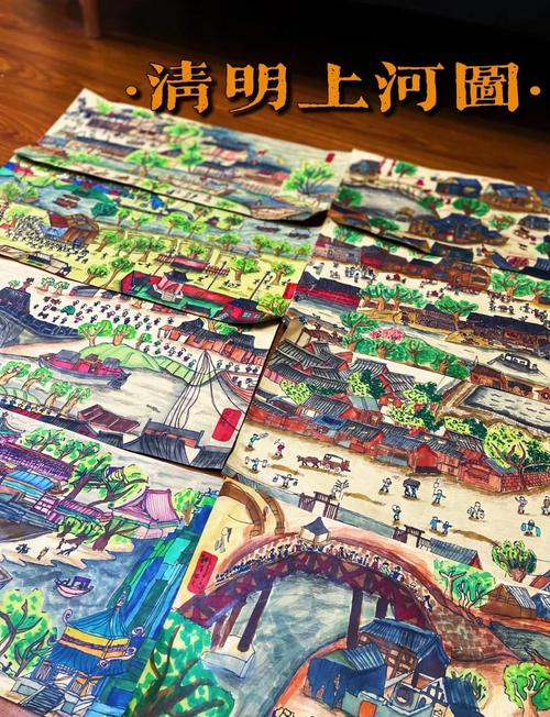 如何用Excel画清明上河图(怎么画清明上河图)